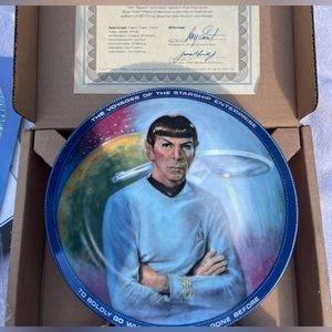 Star Trek Collector Plate